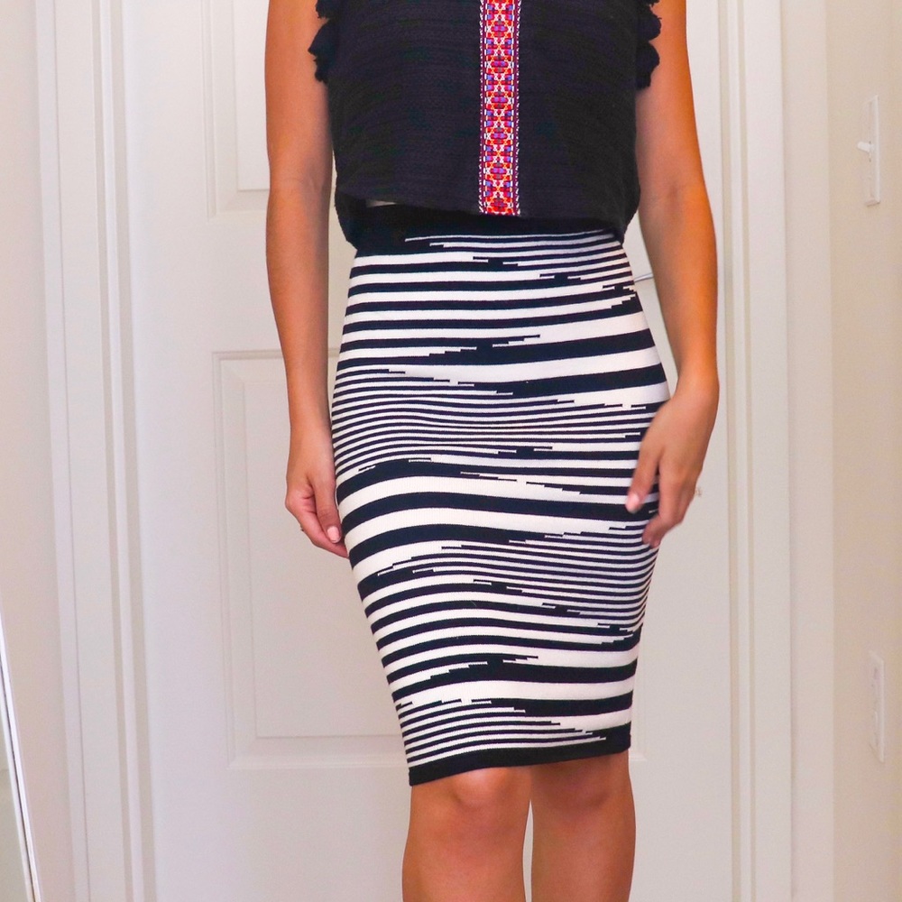 Intermix Pencil Skirt
